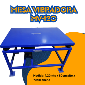 MESA VIBRADORA MODELO: MV-120