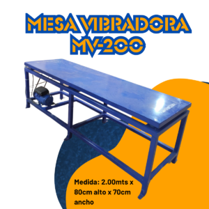 MESA VIBRADORA MODELO: MV-200