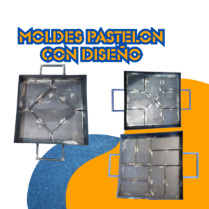 MOLDE PASTELON CON DISEÑO