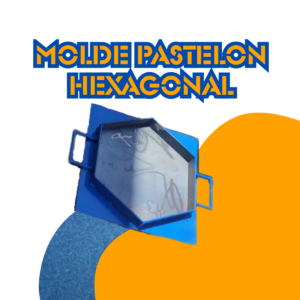 MOLDE PASTELON HEXAGONAL